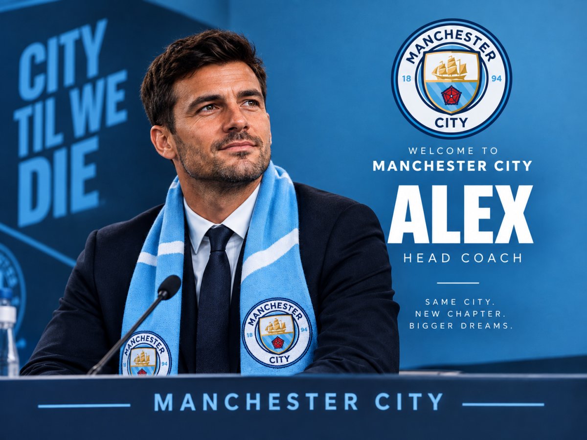Eine neue Ära beginnt: Alex übernimmt das Kommando bei Manchester City